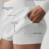 Spódnica tenisowa Alosoft Affection – biała