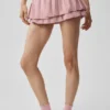 Spódnica tenisowa „Double or Nothing” – Vintage Pink