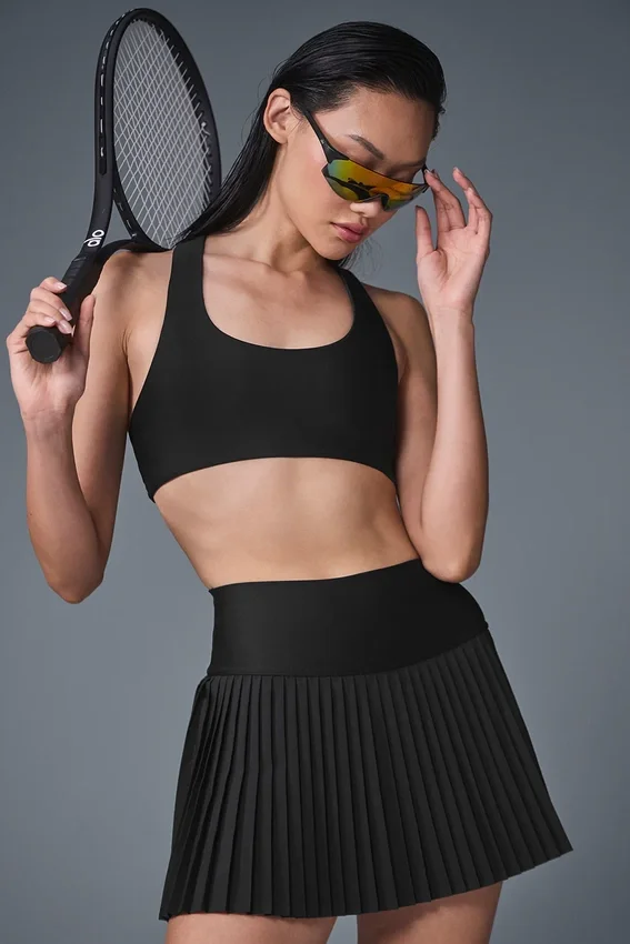 Spódnica tenisowa Grand Slam – czarna