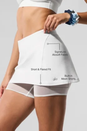 Spódniczka Alosoft „Serve It up” – biała