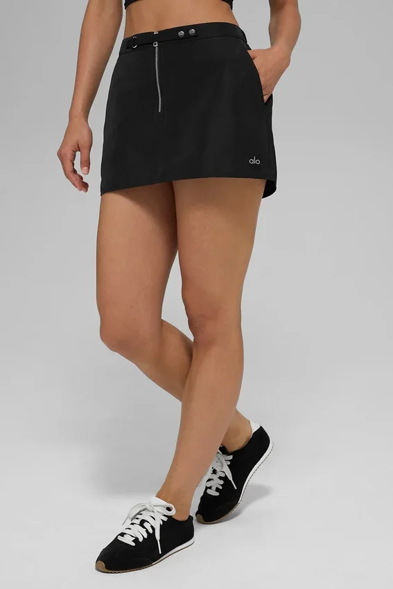 Spódniczka mini Work It – czarna
