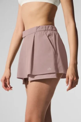 Spódniczka-szorty Flip It Mini – kolor taupe