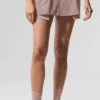 Spódniczka-szorty Flip It Mini – kolor taupe