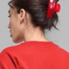 Spinka „Effortless Claw Clip” (pakiet 2 szt.) – jaskrawoczerwona