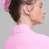 Spinka „Effortless Claw Clip” (zestaw 2 szt.) – cukierkowy róż/jasna czerwień