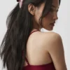 Spinka typu „claw clip” w stylu lat 90. – Summer Romance Red