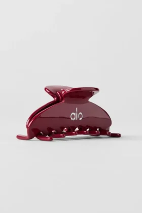 Spinka typu „claw clip” w stylu lat 90. – Summer Romance Red
