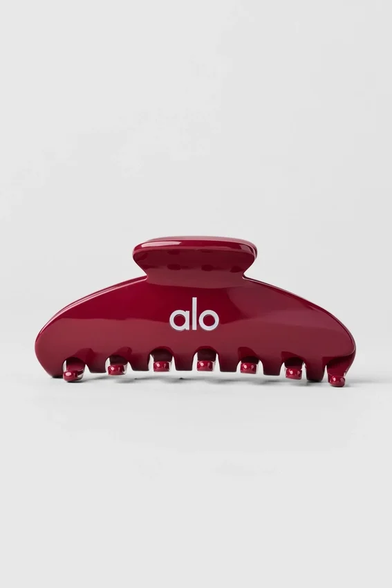 Spinka typu „claw clip” w stylu lat 90. – Summer Romance Red
