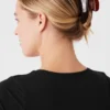 Spinka typu „claw” w stylu lat 90. – brązowa w wzór żółwia