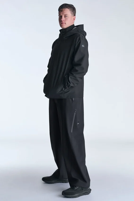 Spodnie Alpha Shell – czarne