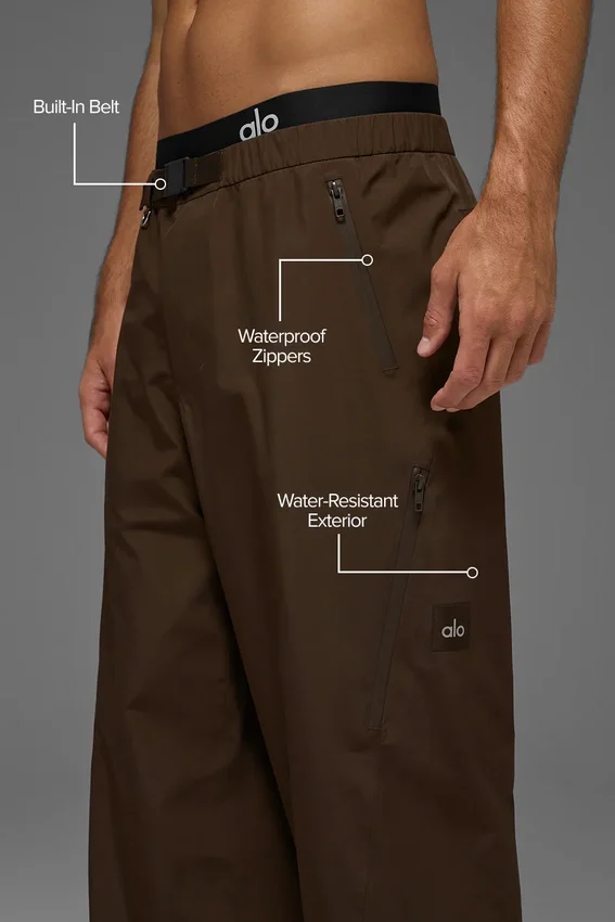 Spodnie Alpha Shell – Espresso