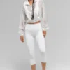 Spodnie capri Alo z High-Waist Airbrush i nadrukiem Airbrush | Legginsy damskie