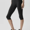 Spodnie capri High-Waist Airlift – czarne
