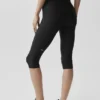 Spodnie capri High-Waist Airlift – czarne