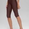 Spodnie capri High-Waist Airlift z wysokim stanem, długość 16'' – Brownstone