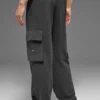 Spodnie cargo Double Take – antracyt