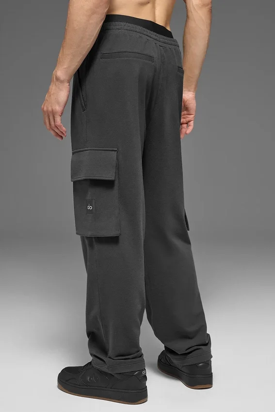 Spodnie cargo Double Take – antracyt