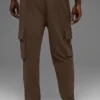 Spodnie cargo Double Take – kolor espresso