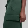 Spodnie cargo High-Waist Scholar Knit – kolor Clover Green