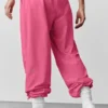 Spodnie cargo Megastar z niskim stanem – kolor Paradise Pink