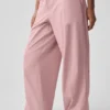 Spodnie cargo Megastar z niskim stanem – kolor Vintage Pink
