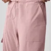 Spodnie cargo Megastar z niskim stanem – kolor Vintage Pink