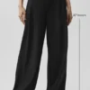 Spodnie Dreamscape High-Waist (krój regular) – czarne