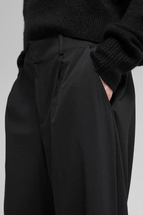 Spodnie „Dreamscape” High-Waist (Szorty) – czarne
