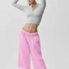 Spodnie dresowe Accolade Cutoff – kolor Candy Heart Pink