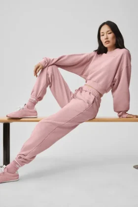 Spodnie dresowe Accolade – Vintage Pink