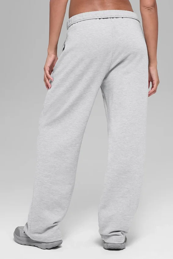 Spodnie dresowe Accolade z prostymi nogawkami – Athletic Heather Grey