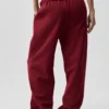 Spodnie dresowe Accolade z prostymi nogawkami – Summer Romance Red