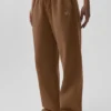 Spodnie dresowe Accolade z prostymi nogawkami – Sun Kissed Brown