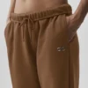 Spodnie dresowe Accolade z prostymi nogawkami – Sun Kissed Brown