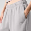 Spodnie dresowe Accolade z prostymi nogawkami w stylu „washed” – Grey Sky Wash