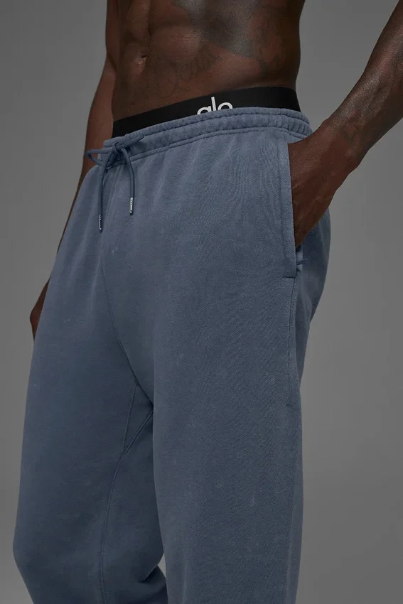 Spodnie dresowe Chill Vintage Wash – wykończenie Bluestone