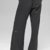 Spodnie dresowe High-Waist – antracyt