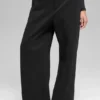 Spodnie dresowe High-Waist – czarne