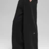 Spodnie dresowe High-Waist – czarne