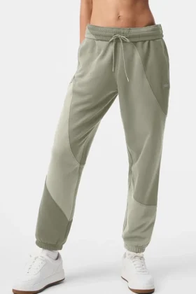 Spodnie dresowe Make Waves – Limestone Tonal
