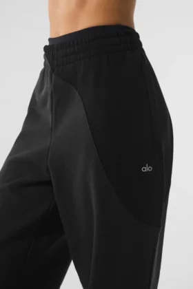 Spodnie dresowe Make Waves – Vintage Black Tonal