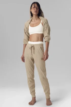 Spodnie dresowe Muse – kolor Gravel Heather