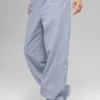 Spodnie dresowe Retreat z polaru High-Waist – Winter Frost