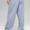 Spodnie dresowe Retreat z polaru High-Waist – Winter Frost