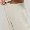 Spodnie dresowe Serenity z szerokimi nogawkami – Oatmeal Heather