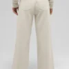 Spodnie dresowe Serenity z szerokimi nogawkami – Oatmeal Heather