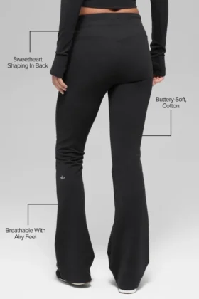Spodnie dresowe Sway Bootcut – czarne
