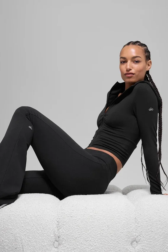 Spodnie dresowe Sway Bootcut – czarne