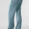 Spodnie dresowe z wełny i kaszmiru z kolekcji New Class – kolor Celestial Blue Granite Heather