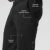 Spodnie Edition Sueded – czarne